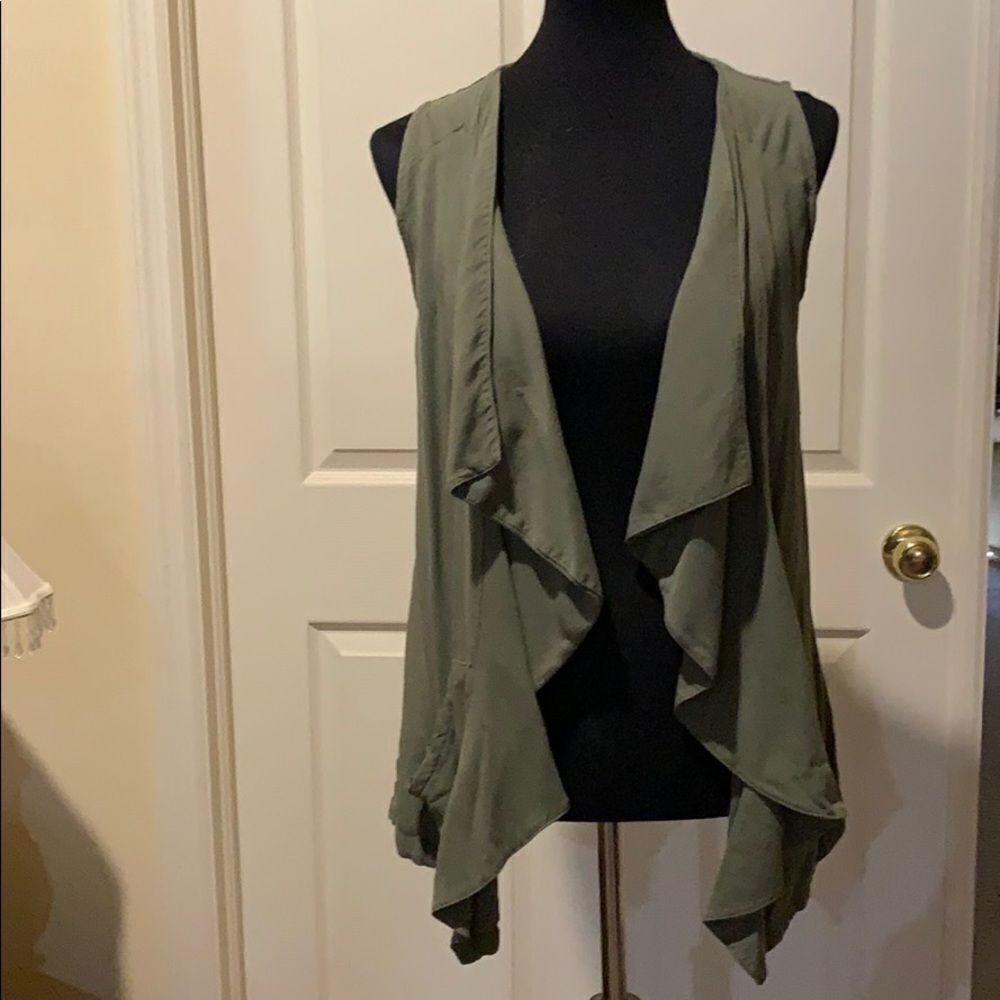 Army green vest